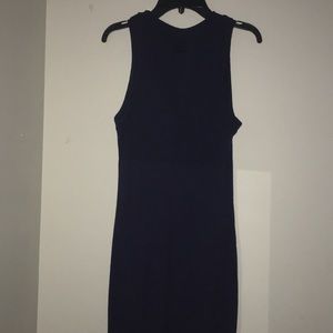 Dark blue tight dress